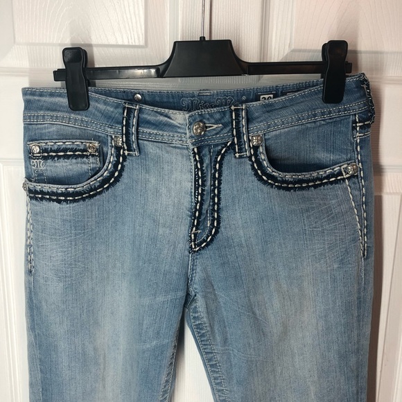 Miss Me Boyfriend Capri JB5014P8 Size 28 - Picture 3 of 8